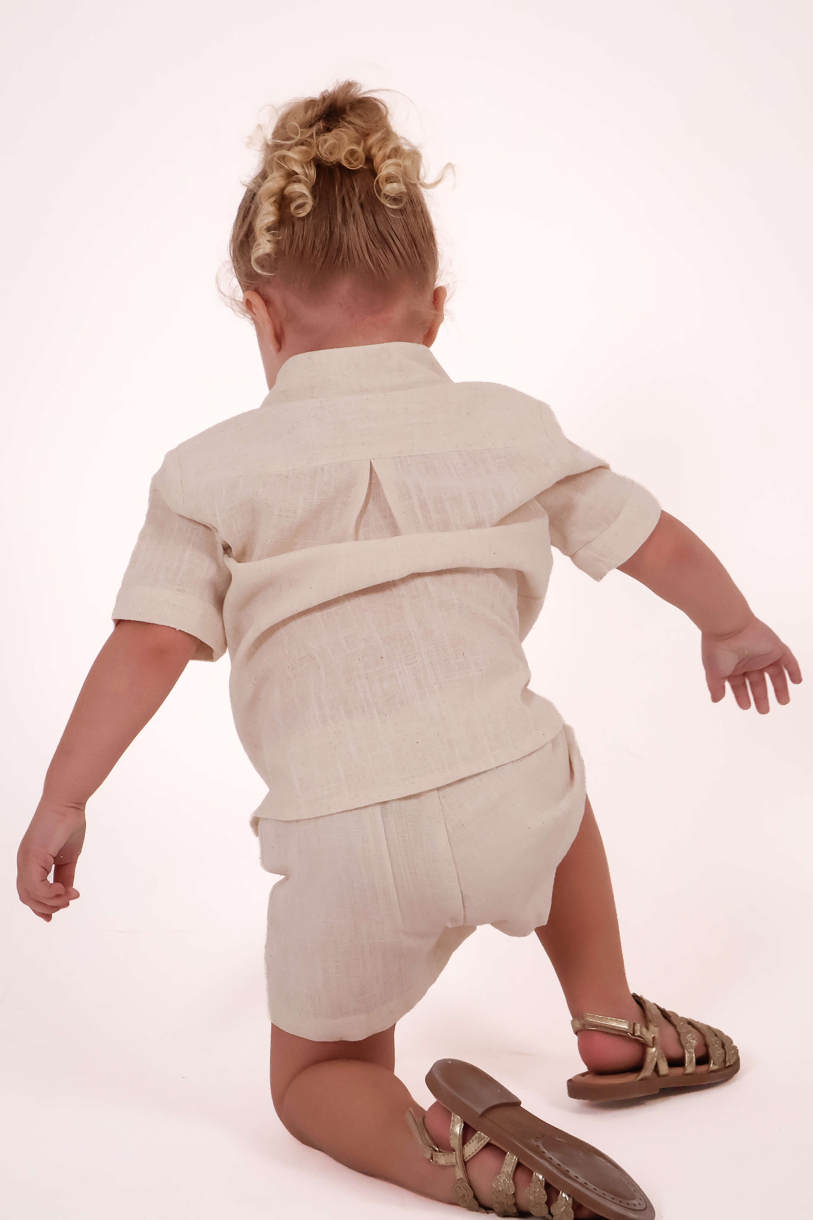 Beau Short Sleeve Shirt - Lin Soleil