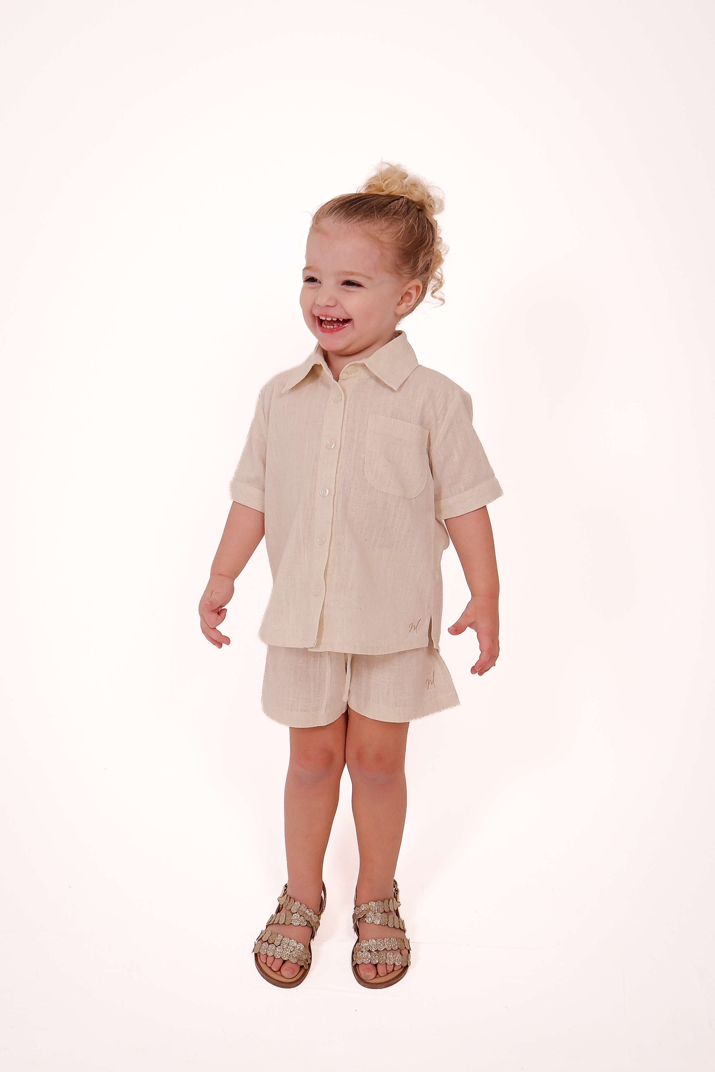 Beau Short Sleeve Shirt - Lin Soleil