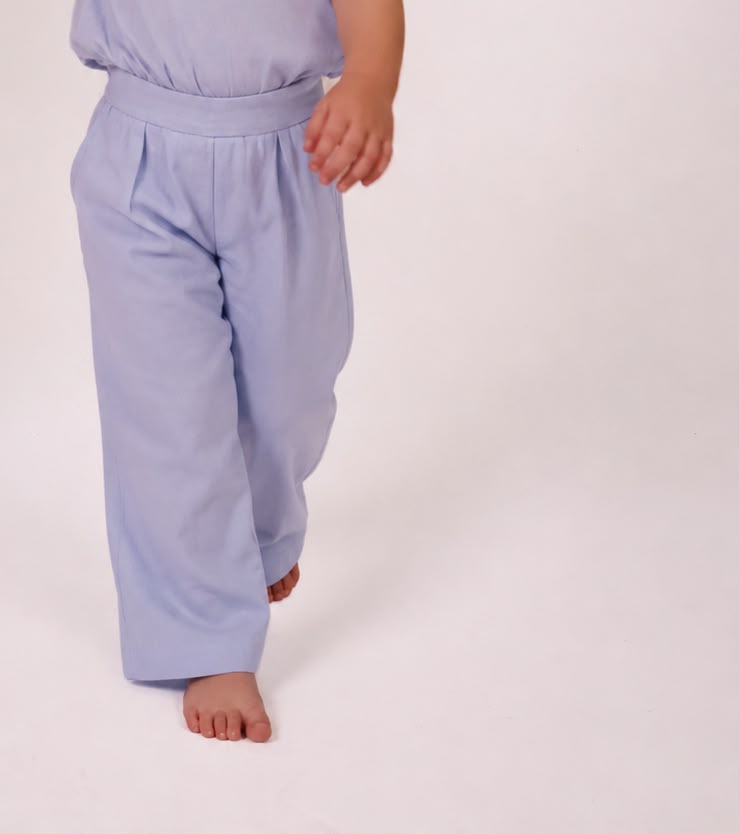 Plage Trousers - Lin Soleil
